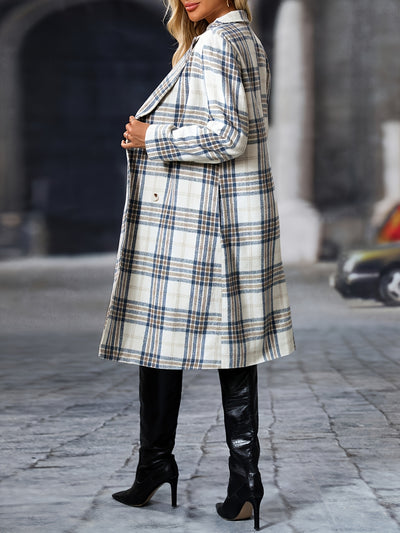 Charlotte – Premium Plaid Coat