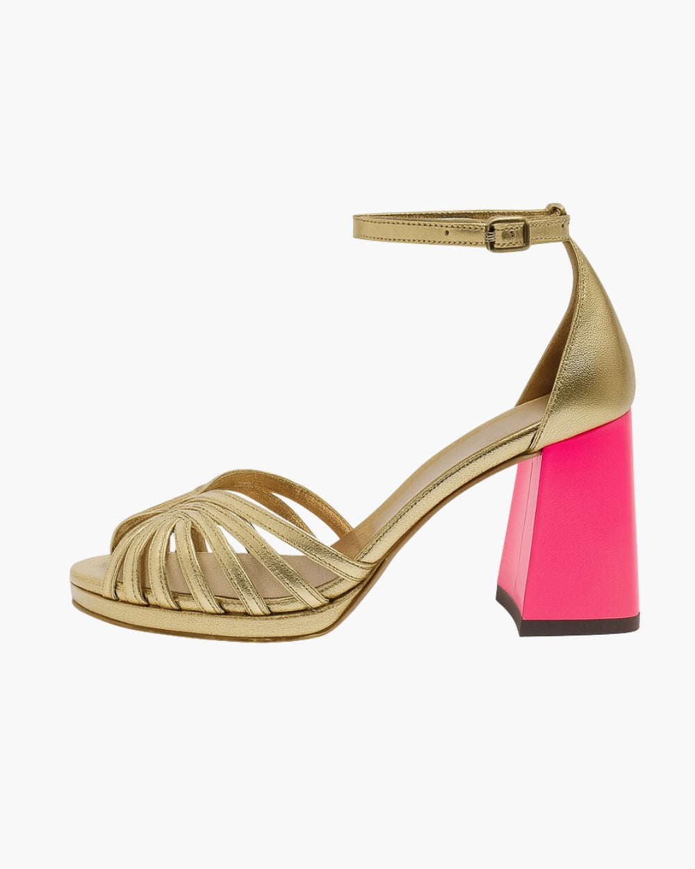 Olvira - Elegant Wide Heel Sandals