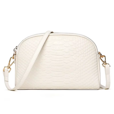 Cora | Belle mini shoulder bag in faux leather with crocodile pattern