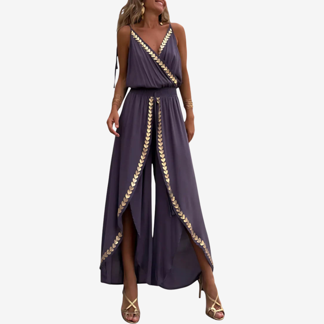 Amara™ Purple Jumpsuit