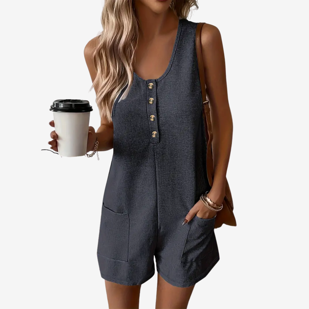 Anellee™ Button-Up Jumpsuit