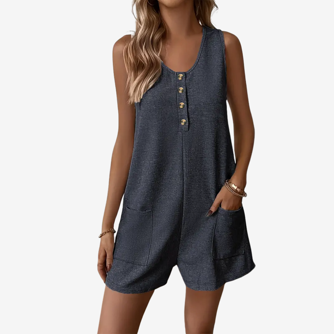 Anellee™ Button-Up Jumpsuit