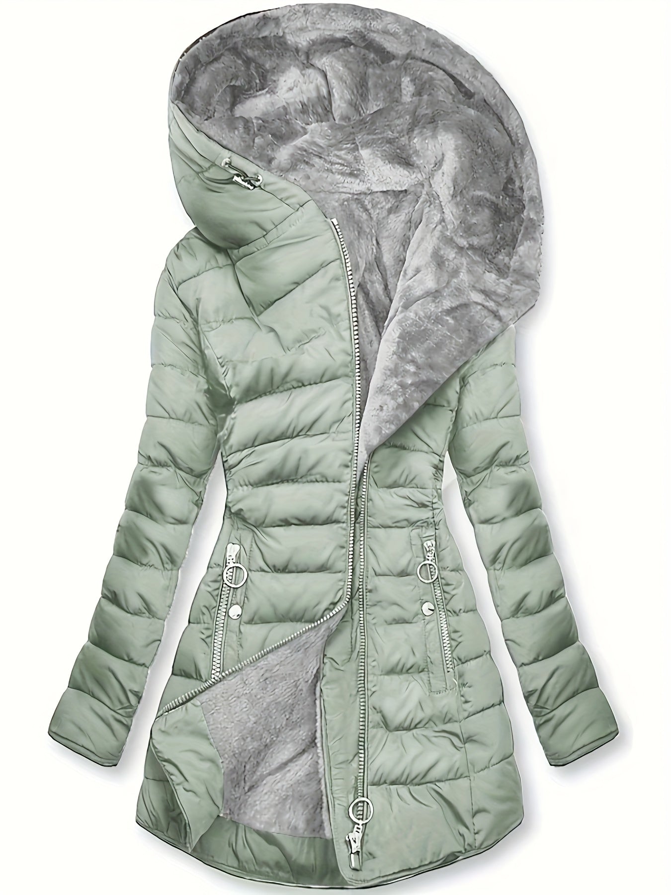Aria™ Fleece-Lined Hooded Winter Coat