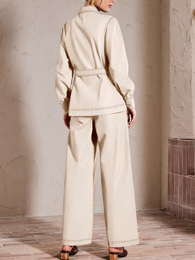 SOPHIA | ELEGANT BELTED JUMPSUIT