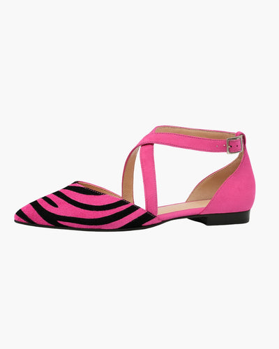 Asilia - Striped Pointed Sandals