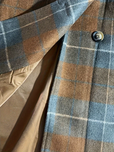 Mia – Tartan Tweed Coat